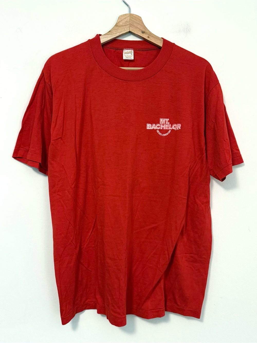 VTG 80s Mt. Bachelor Bend, Oregon Ski Snowboard Single Stitch Graphic Tee
